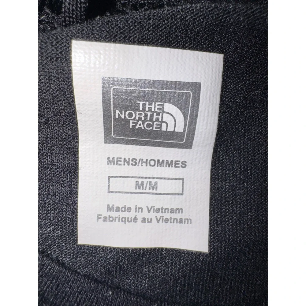 The North Face Mens Black Box Logo Graphic Active T-Shirt Short Sleeve Medium